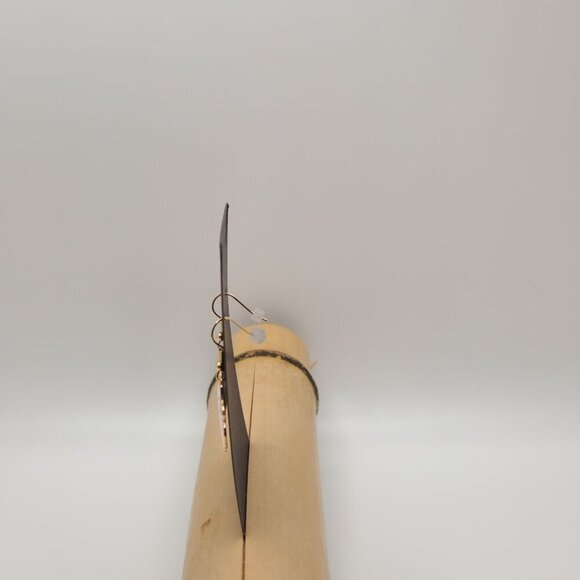 Cottage Garden White Kitten in Floral Teacup Earrings – Handmade Dangles - Picture 14 of 14